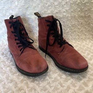 Dr. Marten Alfie canvas boots